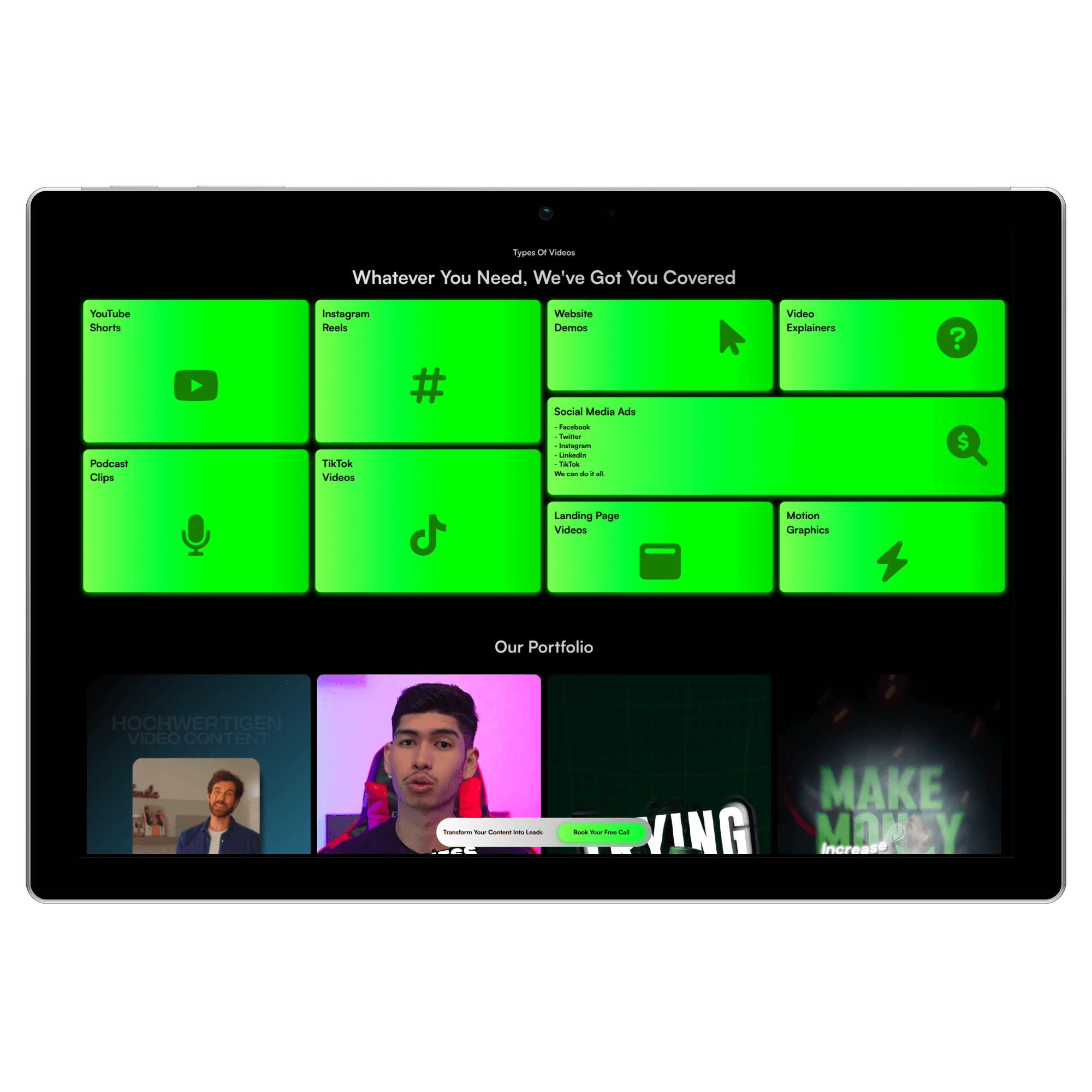 website image